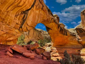 A rock formation